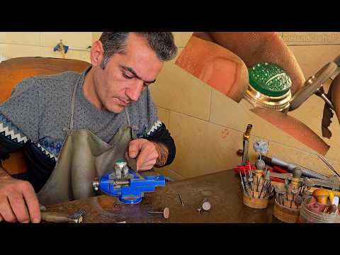 * From Raw Silver to a Gemstone Masterpiece: The Ring is Complete *