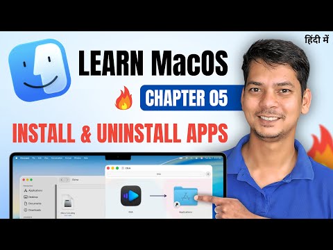 How to Install & Uninstall Apps on Mac | Learn MacOS in Hindi 2025 | Chapter 05