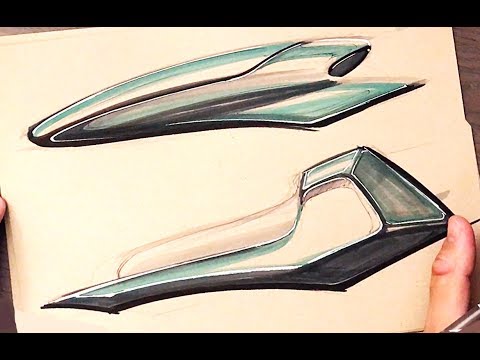 Don't feel creative? Try this - Speed Form Sketching on Toned Paper