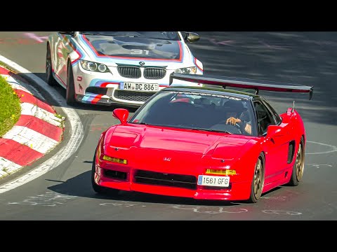 BEST OF HONDA & VTEC ON THE NÜRBURGRING! Honda Civic, NSX, Integra, S2000, Type R, CRX and more!