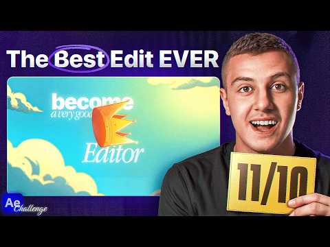 I Made 15 Editors Battle for $1,000 (INSANE Editing Challenge)