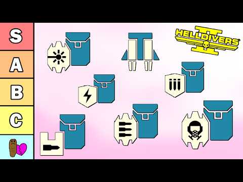 Ranking the BEST and WORST Backpack Stratagems in Helldivers 2