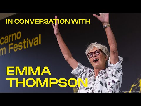 In Conversation with Emma Thompson at the 78ᵗʰ Locarno Film Festival