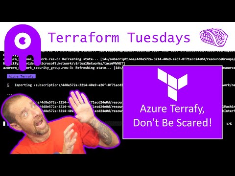 Azure Terrafy - Importing Azure Infrastructure to Terraform