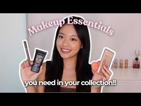 MUST-HAVE MAKEUP PRODUCTS! | My Favorite Products + Beginner-Friendly Essentials