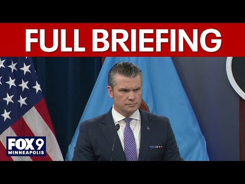 Iran war update from Hegseth, Gen. Caine at the Pentagon [FULL]