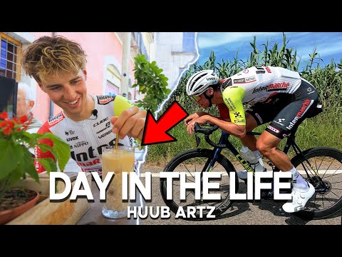 DAY IN THE LIFE OF A PROFESSIONAL CYCLIST ft. Huub Artz