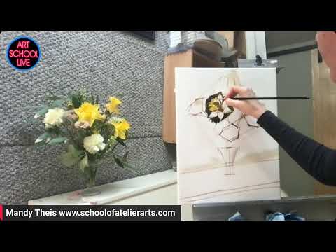 Painting Flowers Simplified with Mandy Theis
