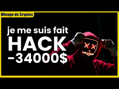 on m'a volé 34000$ sur mon wallet.