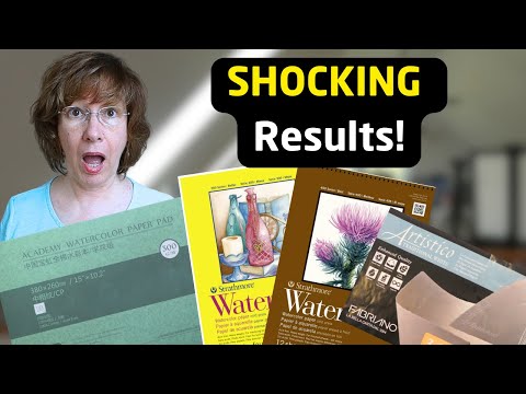 I Tested 4 Watercolor Papers… and One Blew Me Away!