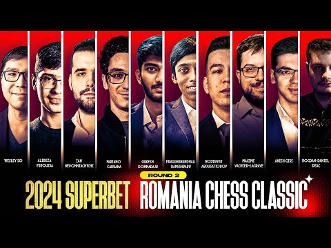 2024 Superbet Chess Classic: R2 | Nepo vs Gukesh, Pragg vs MVL | Live Commentary by Sagar & Amruta