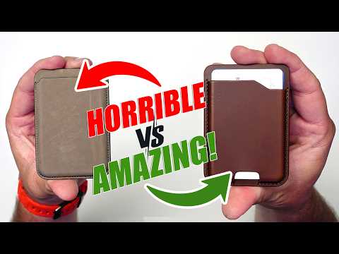 BEST MagSafe Wallet! Nomad’s Mag Leather Wallet.