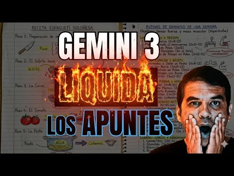 Don't rewrite your notes or handwriting, Gemini 3 does it automatically, better, and for free.