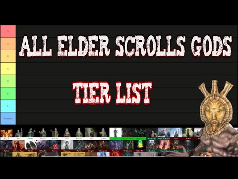 Dagoth Ur All Elder Scrolls Gods Tier List