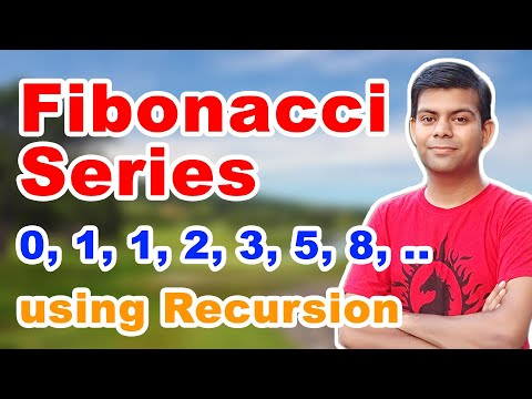 Fibonacci Series using Recursion | nth Fibonacci term using recursive technique | Java Program