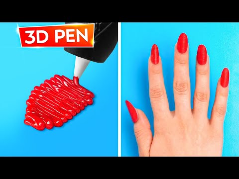 LUSTIGE NAGELTRICKS DIE DICH ÜBERRASCHEN WERDEN || Nagel-Hacks für alle Mädchen von 123 GO Like!