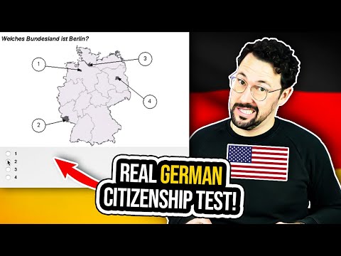 American Takes REAL German Citizenship Test - Could You Pass It?