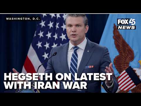 FULL VIDEO | Pete Hegseth on the latest with Iran War during Pentagon briefing
