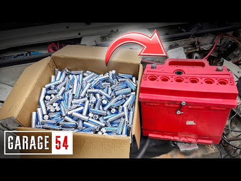 How many AA's does it take to start a car?