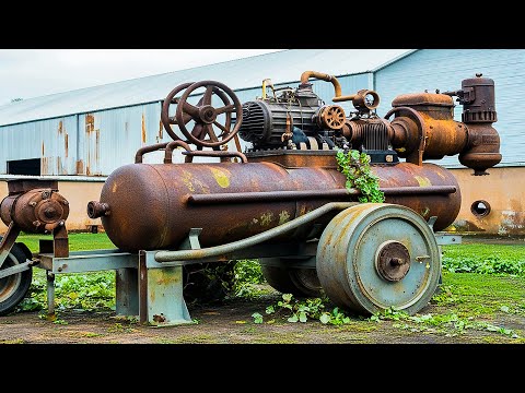 Project To Restore Heavily Corroded Large Capacity Marine Machinery // Talented Restoration Engineer
