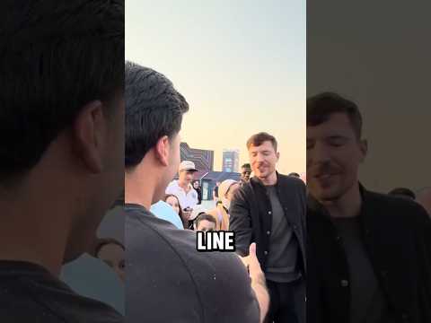 I Was First In Line At Mrbeast Land..