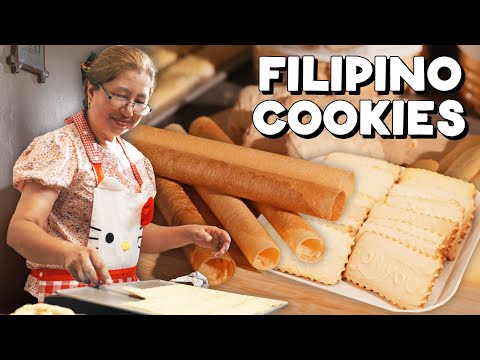Nostalgic Filipino Cookies (Minasa, Lengua de Gato, Barquillos)