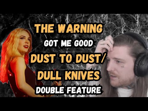 First time watching Dust to Dust / Dull Knives (Cut Better) by The Warning. Reaction