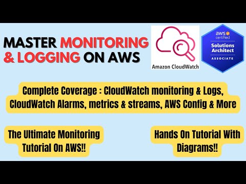Master CloudWatch, CloudTrail & Config on AWS | Complete Hands On Tutorial with Diagrams | #aws