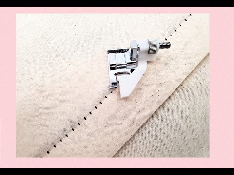 PRENSATELAS DE PUNTADA INVISIBLE- BLIND STITCH FOOT