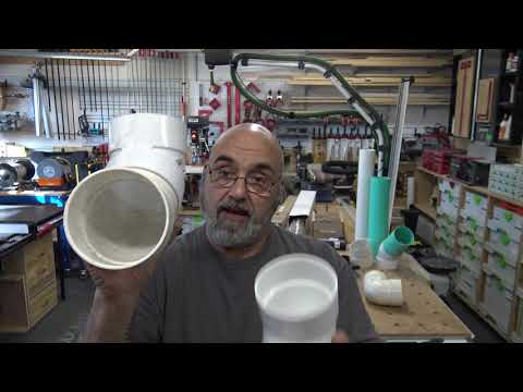 Dust Collector piping and fittings.