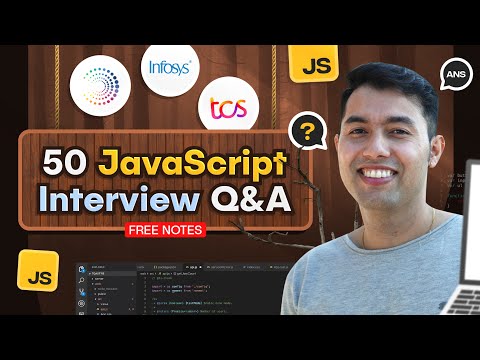JavaScript 50 Interview Questions & Answers in One Video🔥