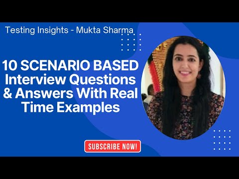 10 REAL- TIME Scenarios Based Interview Questions & Answers #interview