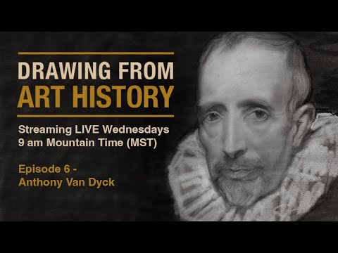 Drawing from Art History | Anthony Van Dyck - Portrait of Cornelis van der Geest