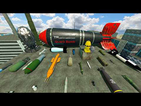 Testing Powerful NUCLEAR Bombs in a City | GMod