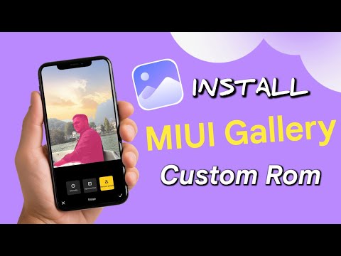 How To Install Official MIUI GALLERY in Custom Rom || Flash Miui Based Gallery in AOSP Rom ||