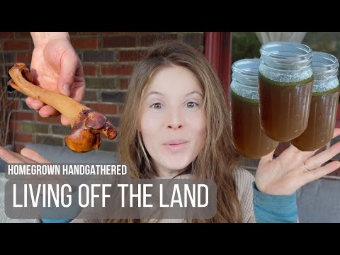 Making Bone Broth and Organic Fertilizer from Deer Bones