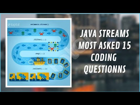 Cracking the coding interview || Java streams Coding questions