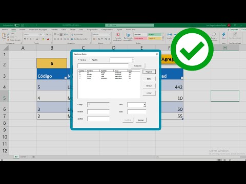 (RESOLVIENDO PREGUNTAS) Fomulario con botón nuevo, modificar, eliminar, buscar en Excel VBA