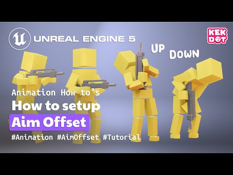 How to setup Aim Offset in Unreal Engine 5 | Animation Tutorial