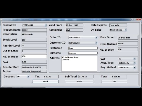 How to Create Stock Management Systems in Java NetBeans - Full Tutorial