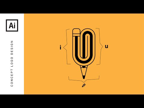 Concept Logo Design in Adobe Illustrator | Geometric