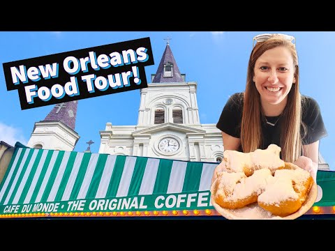 The Ultimate New Orleans Food Tour (trying crawfish for the first time!)