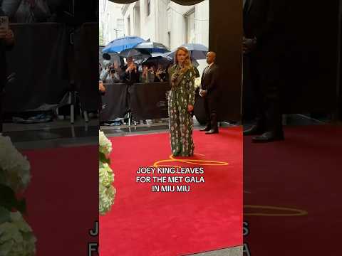 This suit. ❤️‍🔥 #JoeyKing #MetGala