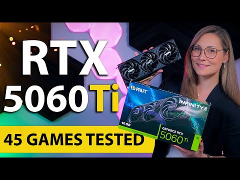 Nvidia GeForce RTX 5060 Ti 16GB Review - 45 Games Tested (4K, 1440p, 1080p + DLSS 4)