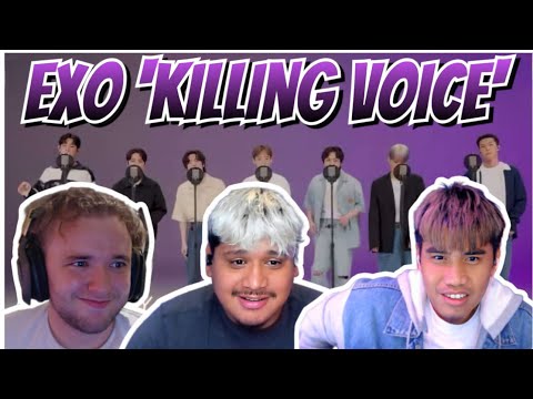 EXO Killing Voice! Our first time reacting to EXO #KillingVoice #CreamSoda #EXO