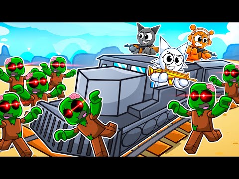 Driving 1,000,000 METERS In Roblox DEAD RAILS With My Friends!