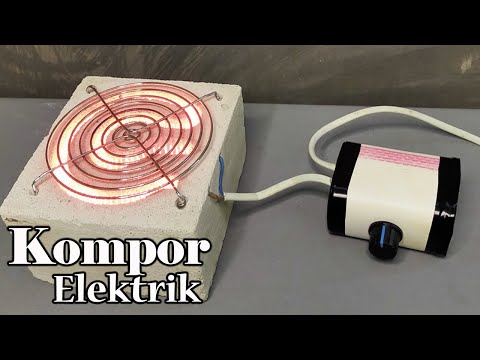 Kompor listrik Sederhana