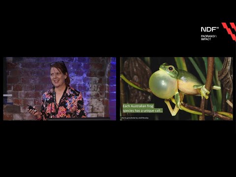 FrogID AI - citizen science meets data science for natural science outcomes - Megan Lawrence | NDF25