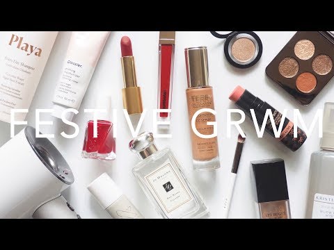 Festive Beauty Routine | Hair, Skincare, Makeup and Style