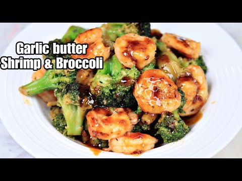 Shrimp and Broccoli in Garlic Butter Sauce | This Is My Favorite Way To Cook Broccoli